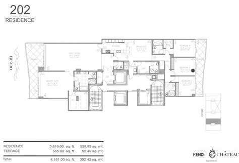 fendi chateau condo for sale|Fendi chateau floor plans.